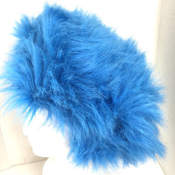 Dr. Seuss Thing Blue Fur Wig Cap - Picture 4 of 10